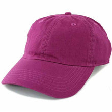 Load image into Gallery viewer, Newhattan 100% Cotton Solid Baseball Caps