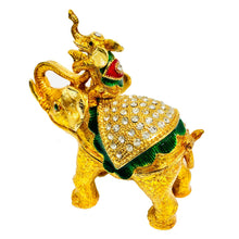 Load image into Gallery viewer, Golden Elephant Jewelry Case  (MINIMUM OF 2)