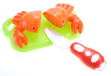 Load image into Gallery viewer, Seafood Cutting Food Playset  (available for purchase in increments of 1)
