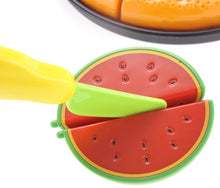 Load image into Gallery viewer, Pizza Playset With Watermelon, Icecream And Utensils  (available for purchase in increments of 1)