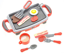 Load image into Gallery viewer, Breakfast Griddle Electric Kitchen Grill Pretend Food Playset