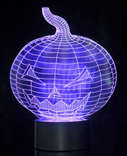Load image into Gallery viewer, 3D Pumpkin Laser Cut Precision LED Lights