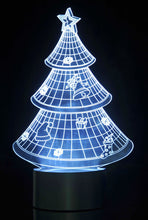 Load image into Gallery viewer, 3D Christmas Tree Laser Cut Precision LED Lights