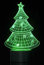 Load image into Gallery viewer, 3D Christmas Tree Laser Cut Precision LED Lights