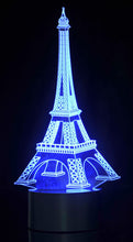 Load image into Gallery viewer, 3D Eifel Tower Laser Cut Precision LED Lights