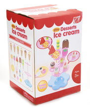 Load image into Gallery viewer, Sweet Treats Ice Cream And Desserts Tower Play Set  (available for purchase in increments of 1)