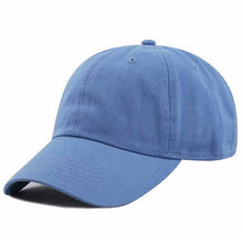 Load image into Gallery viewer, Newhattan 100% Cotton Solid Baseball Caps