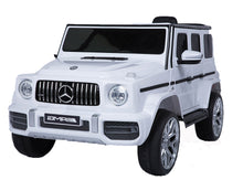 Load image into Gallery viewer, TAMCO-S306 white Licensed Mercedes-AMG G63 Ride On Car,with remote control,MP3player ,electric ride on car