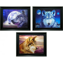 Load image into Gallery viewer, Wolf Triple Image  (MINIMUM OF 4)