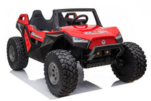Load image into Gallery viewer, RED kids electric ride on car two seat UTV car, EVA wheel ,kids toys car with 2.4G R/C