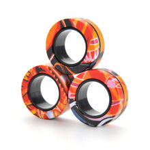 Load image into Gallery viewer, Magnetic Ring Fidget Spinner (Pack Of 3)