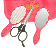 Load image into Gallery viewer, Beauty Salon Fashion Set With Hair Dryer, Curling Iron, Mirror, Scissors, Hair Brush, And More  (available for purchase in increments of 1)