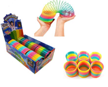 Load image into Gallery viewer, 4" Giant Magic Rainbow Spring (Set Of 6)