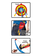 Load image into Gallery viewer, Archery Crossbow And Arrow Toy Set With Target  (available for purchase in increments of 1)