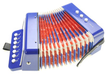 Load image into Gallery viewer, Children's Musical Instrument Accordion (Blue)