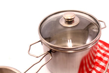 Load image into Gallery viewer, Metal Pots And Pans Kitchen Cookware Playset  (available for purchase in increments of 1)