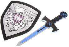 Load image into Gallery viewer, Foam Swords And Shields (White Eagle VS Golden Lion)  (available for purchase in increments of 1)