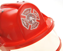 Load image into Gallery viewer, Fireman Gear Play Set For Kids With Helmet And Accessories