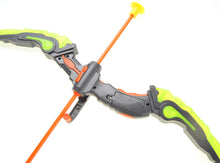 Load image into Gallery viewer, Bow And Arrow Playset With Quiver And Target (Green)   (available for purchase in increments of 1)