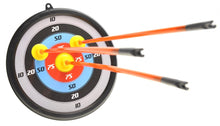 Load image into Gallery viewer, Bow And Arrow Playset With Quiver And Target (Green)   (available for purchase in increments of 1)
