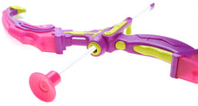 Load image into Gallery viewer, Bow And Arrow Playset With Quiver And Target (Pink)  (available for purchase in increments of 1)