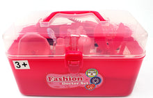 Load image into Gallery viewer, Doctor Nurse Medical Kit Playset (Pink)