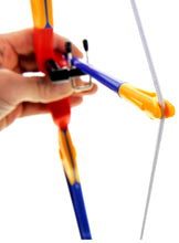 Load image into Gallery viewer, Bow And Arrow Playset With Suction Arrows  (available for purchase in increments of 1)