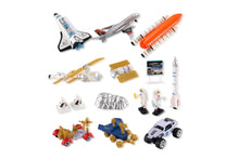 Load image into Gallery viewer, Space Shuttle Playset With Rockets, Satellites, Rovers & Vehicles