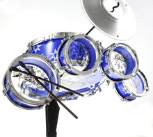 Load image into Gallery viewer, Musical Instrument Drum Playset (Blue)
