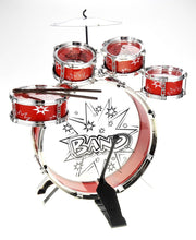 Load image into Gallery viewer, Musical Instrument Drum Playset (Red)
