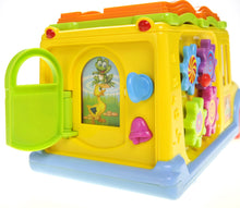 Load image into Gallery viewer, Interactive School Bus Toy With Flashing Lights & Sounds