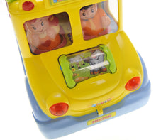 Load image into Gallery viewer, Interactive School Bus Toy With Flashing Lights & Sounds