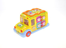 Load image into Gallery viewer, Interactive School Bus Toy With Flashing Lights & Sounds