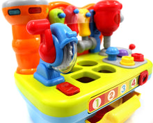 Load image into Gallery viewer, Little Engineer Multifunctional Musical Learning Tool Workbench For Kids