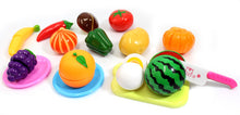 Load image into Gallery viewer, Kitchen Fun Cutting Fruits & Vegetables Food Playset  (available for purchase in increments of 1)