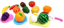 Load image into Gallery viewer, Kitchen Fun Cutting Fruits & Vegetables Food Playset  (available for purchase in increments of 1)
