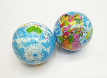 Load image into Gallery viewer, Mini Planet Earth Soft Foam Stress Balls (24 Balls Per Box)  (available for purchase in increments of 1)