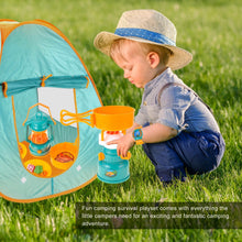 Load image into Gallery viewer, Pop Up Play Tent With Kids Camping Gear And Accessories