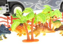 Load image into Gallery viewer, 22" Transport Dinosaurs Car Carrier Truck Toy Includes Dinosaur Toys, Cars And Helicopter