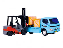 Load image into Gallery viewer, Forklift & Truck Play Set