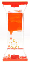 Load image into Gallery viewer, Liquid Motion Bubbler With One Wheel (Red) (available for purchase in increments of 1)