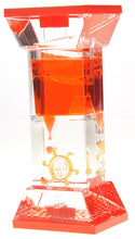 Load image into Gallery viewer, Liquid Motion Bubbler With One Wheel (Red) (available for purchase in increments of 1)