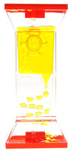 Load image into Gallery viewer, Liquid Motion Bubbler With One Wheel (Yellow) (available for purchase in increments of 1)