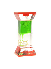Load image into Gallery viewer, Liquid Motion Bubbler With Two Wheels (Green) (available for purchase in increments of 1)