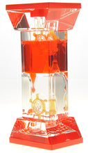 Load image into Gallery viewer, Liquid Motion Bubbler With Two Wheels (Red) (available for purchase in increments of 1)