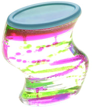 Load image into Gallery viewer, Liquid Motion Bubbler (Green Pink)  (available for purchase in increments of 1)
