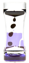 Load image into Gallery viewer, Liquid Motion Bubbler (Black Purple)  (available for purchase in increments of 1)