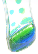 Load image into Gallery viewer, Liquid Motion Bubbler (Blue Green)   (available for purchase in increments of 1)