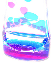 Load image into Gallery viewer, Liquid Motion Bubbler (Blue Pink)  (available for purchase in increments of 1)