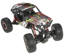 Load image into Gallery viewer, 1:10 RC 2.4G 4WD Rally Rock Crawler Car (Red)